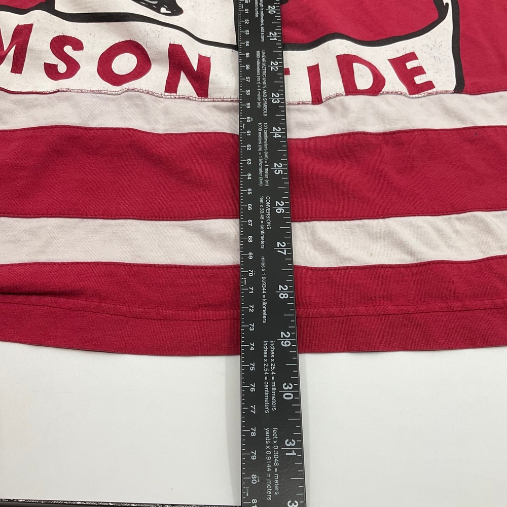 Alabama Crimson Tide Shirt L Vintage Football Gorpcore Blokecore The Game - Picture 7 of 10